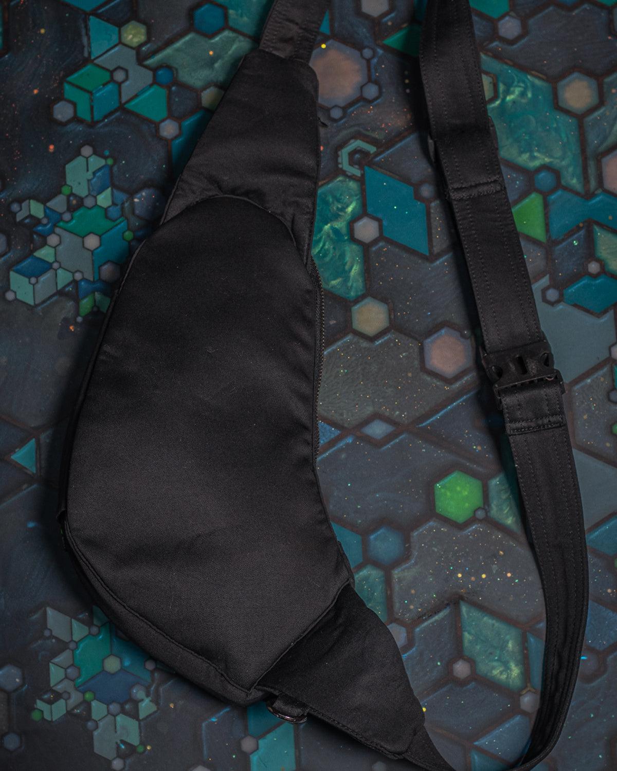 Botta Bag / Cotton Printed Black - TRIBALSEA - Yacxilan Artwear